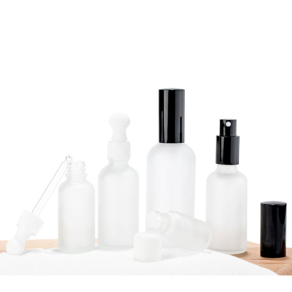 Misting Bottle Fine - ขวดสเปรย์แก้วฝ้าขนาด 100 มล. 2 ชิ้น คุณภาพพรีเมียม