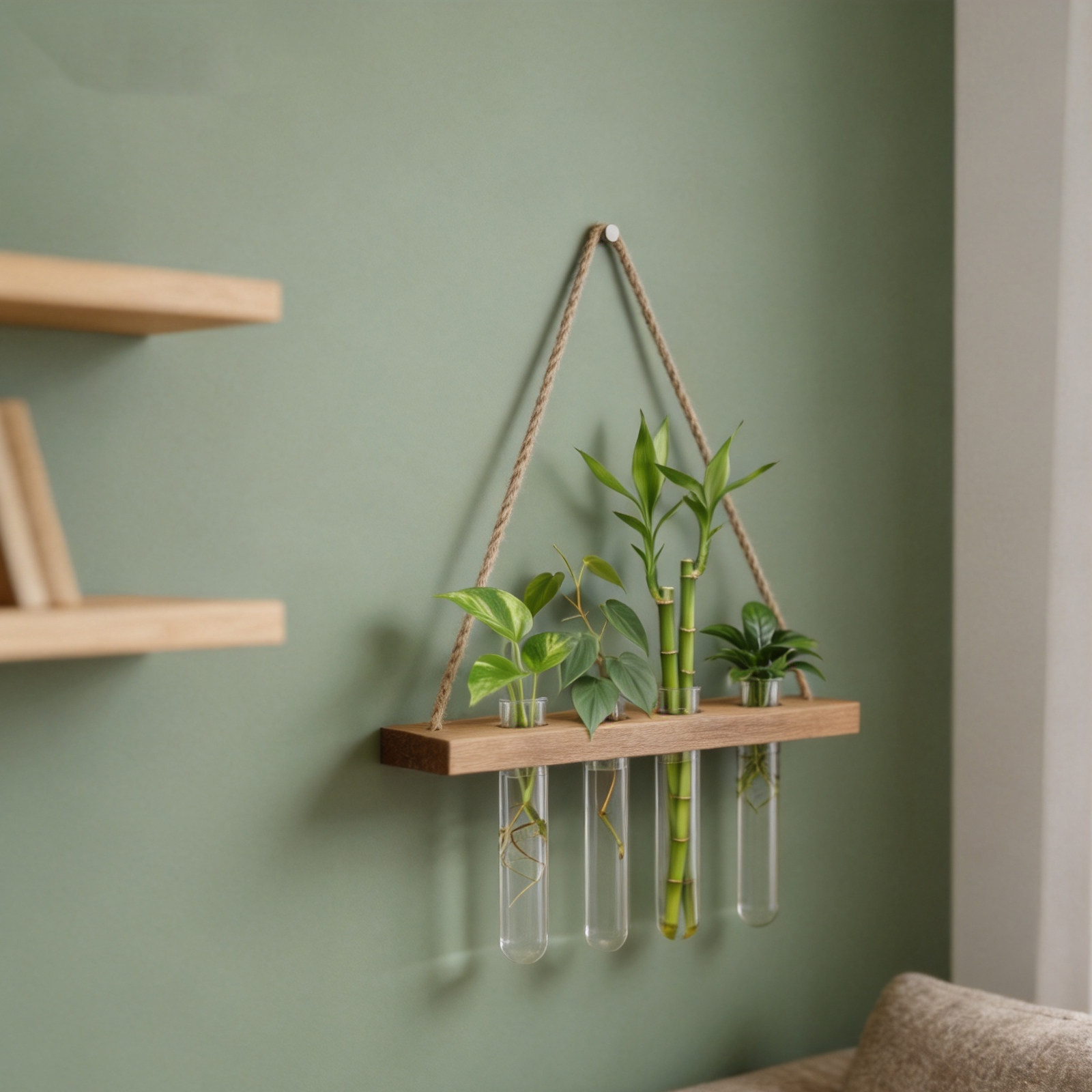 แท่นไม้สำหรับเพาะพันธุ์พืช ที่ - Propagation Station Vase บทวิจารณ์และราคา