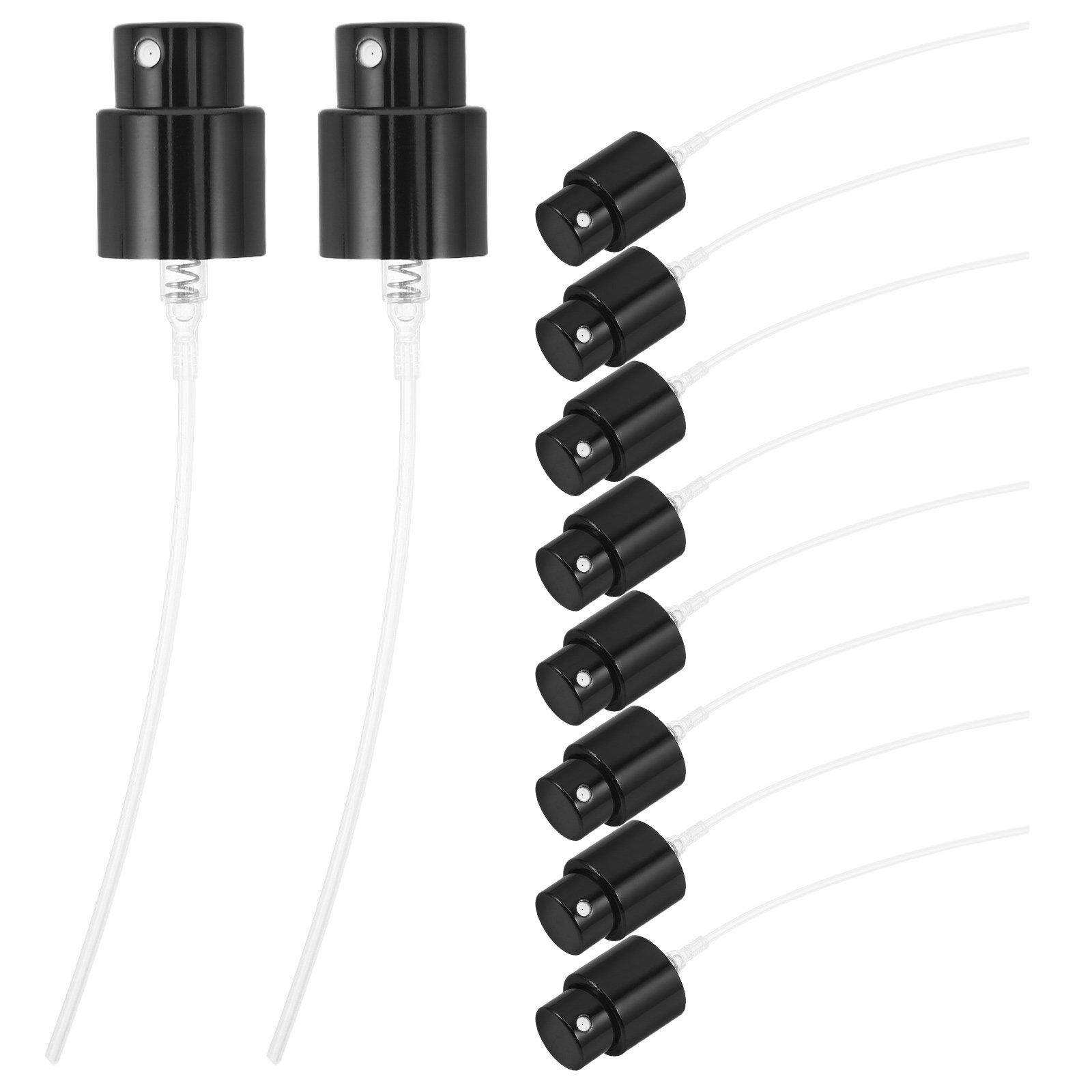 หัวฉีดน้ำหอมสีดำ 10 ชิ้น ขนาด  - Misting Bottle Fine บทวิจารณ์และราคา