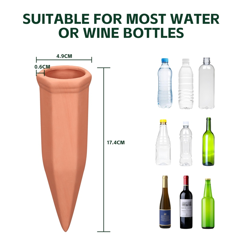 หัวฉีดน้ำดินเผา, แท่งรดน้ำรูปข - Self Watering Insert บทวิจารณ์และราคา