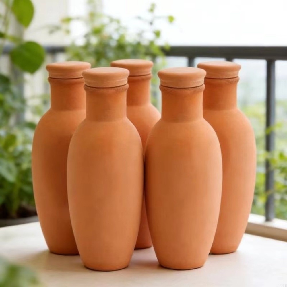 4 ชิ้น วัสดุทำจากดินเผา หัวจ่า - Self Watering Insert บทวิจารณ์และราคา